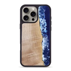 Iphone 16 Pro Max Wood Phone Case - Issac (Coastal, 781167) Protective Layer