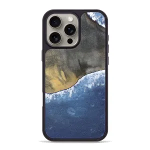 Iphone 16 Pro Max Wood Phone Case - Jerrod (Coastal, 781814) Shock Absorbing Tempered Glass