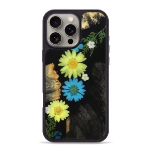 Iphone 16 Pro Max Wood Phone Case - Jess (Bloom, 781406) Fingerprint Shield Shatterproof Glass