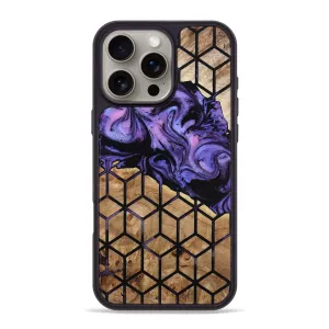 Anti Reflection Iphone 16 Pro Max Wood Phone Case - Kahlani (Pattern, 781755)