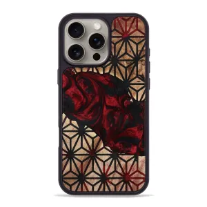 Iphone 16 Pro Max Wood Phone Case - Karis (Pattern, 779261) Anti Blue Light