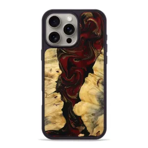 Self Healing Iphone 16 Pro Max Wood Phone Case - Karlee (Red, 775692)