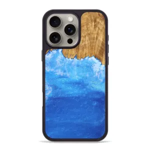 Anti Reflection Screen Iphone 16 Pro Max Wood Phone Case - Katlin (Coastal, 778614)