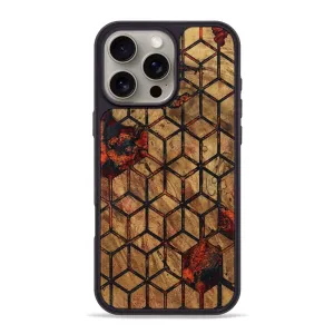 Fingerprint Resistant Coating Iphone 16 Pro Max Wood Phone Case - Kaysen (Pattern, 780525)
