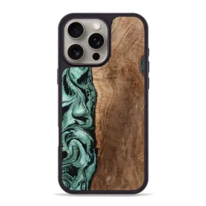Bubble Free Iphone 16 Pro Max Wood Phone Case - Kevin (Green, 781792)