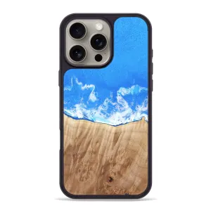 Fingerprint Free Scratch Protection Iphone 16 Pro Max Wood Phone Case - Khaza (Coastal, 779850)