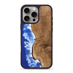 Iphone 16 Pro Max Wood Phone Case - Kizzy (Coastal, 781415) Bubble Free Screen Dustproof Cover