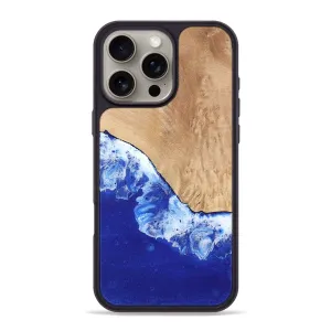 High Transparency Bubble Free Screen Iphone 16 Pro Max Wood Phone Case - Kyson (Coastal, 775708)