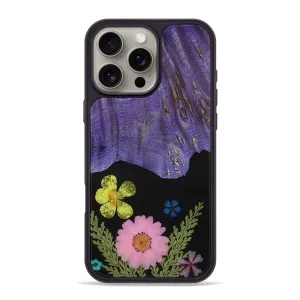 Anti Fingerprint Coating Iphone 16 Pro Max Wood Phone Case - Latrice (Bloom, 781616)