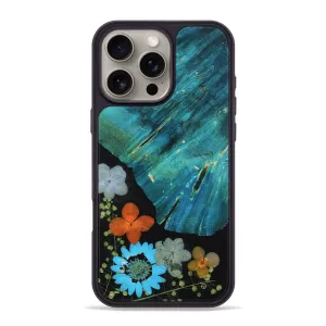 Iphone 16 Pro Max Wood Phone Case - Lily (Bloom, 781644) Anti Glare Film Anti Fingerprint Coating