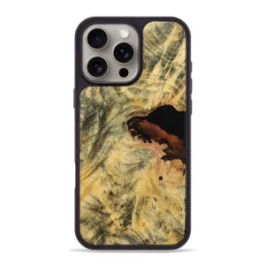 Anti Yellowing Screen Iphone 16 Pro Max Wood Phone Case - Lizette (Wood Burl, 779316)
