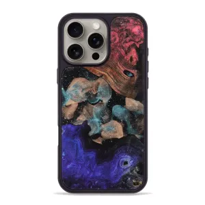 Iphone 16 Pro Max Wood Phone Case - Madge (Cosmos, 781924) HD Clarity Smooth Surface