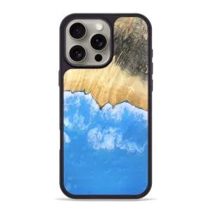 Anti Finger Streak Screen Guard Iphone 16 Pro Max Wood Phone Case - Marlon (Coastal, 781813)