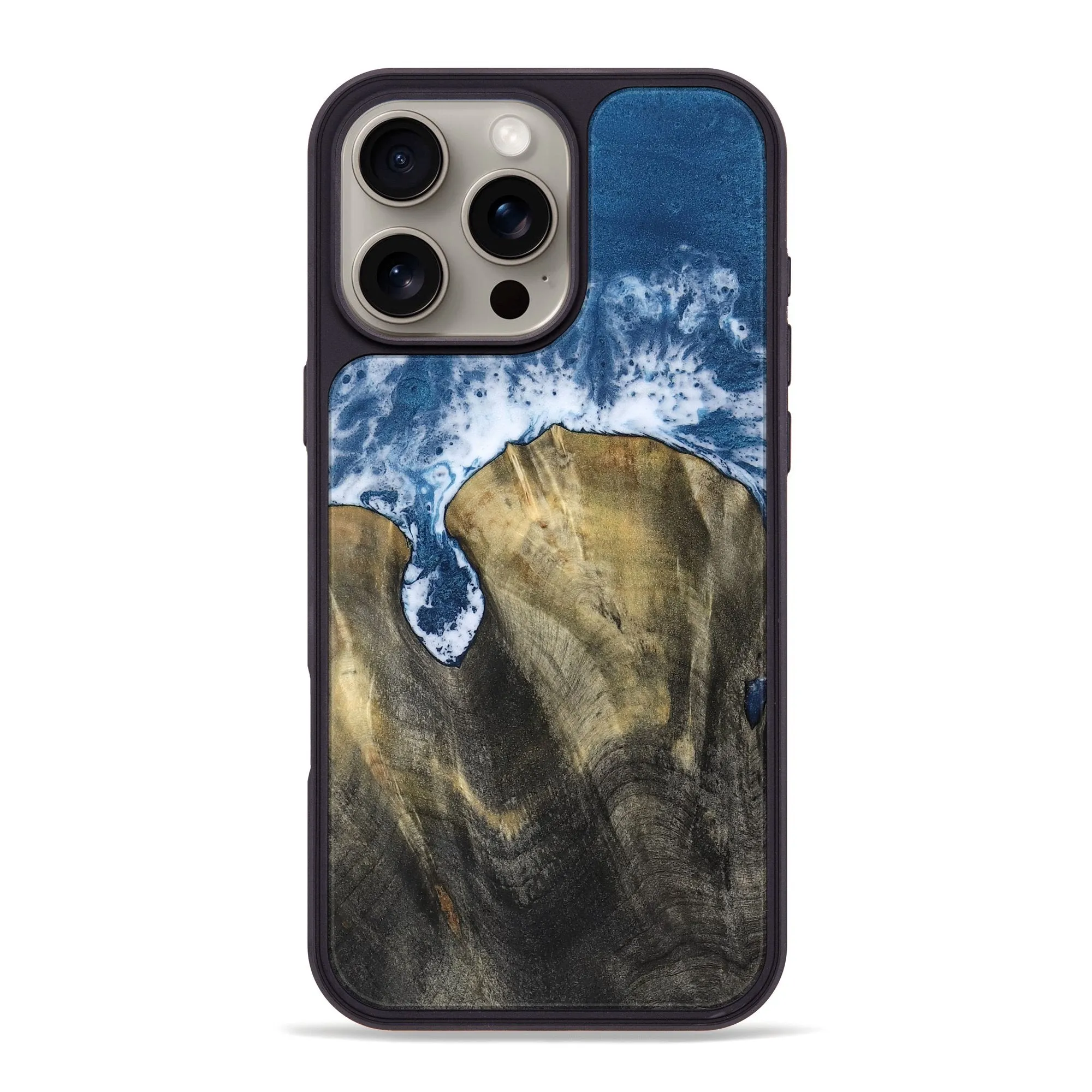 Iphone 16 Pro Max Wood Phone Case - Marylyn (Coastal, 781819) Oleophobic Coating