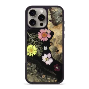 Shockproof Slim Screen Protector Iphone 16 Pro Max Wood Phone Case - Mintie (Bloom, 781404)