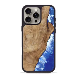 Iphone 16 Pro Max Wood Phone Case - Nylah (Coastal, 780933) Slim Screen Protector Anti Dust Film