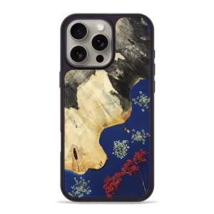 Ultra Clear Ultra Slim Protector Iphone 16 Pro Max Wood Phone Case - Oleta (Bloom, 780398)