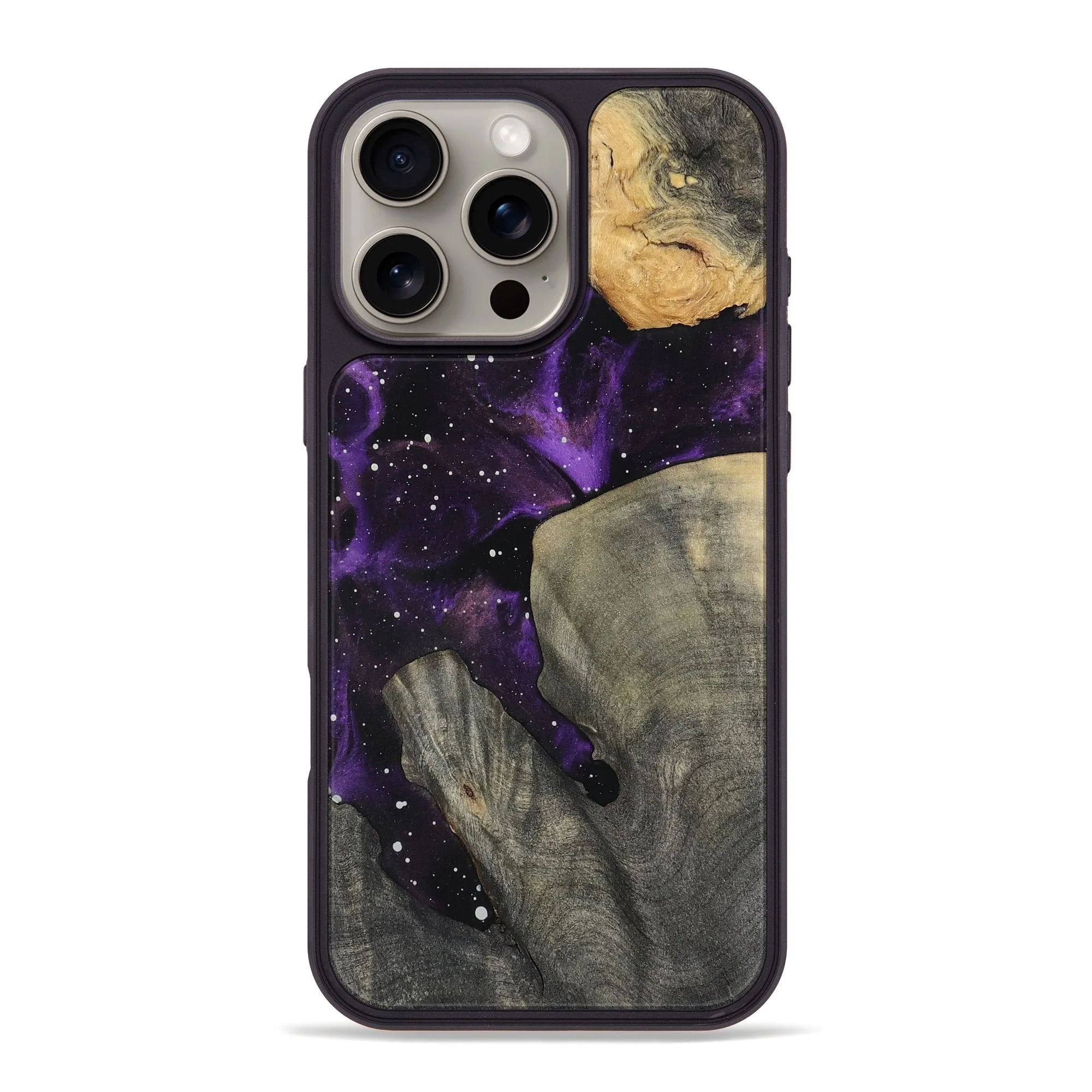 Water Resistant Anti Fog Iphone 16 Pro Max Wood Phone Case - Patsy (Cosmos, 781965)