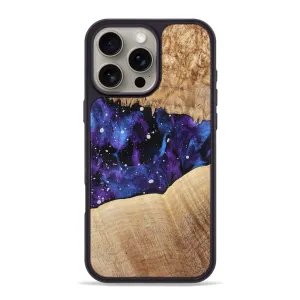 Case Friendly Glass Anti Fog Iphone 16 Pro Max Wood Phone Case - Pink (Cosmos, 776529)