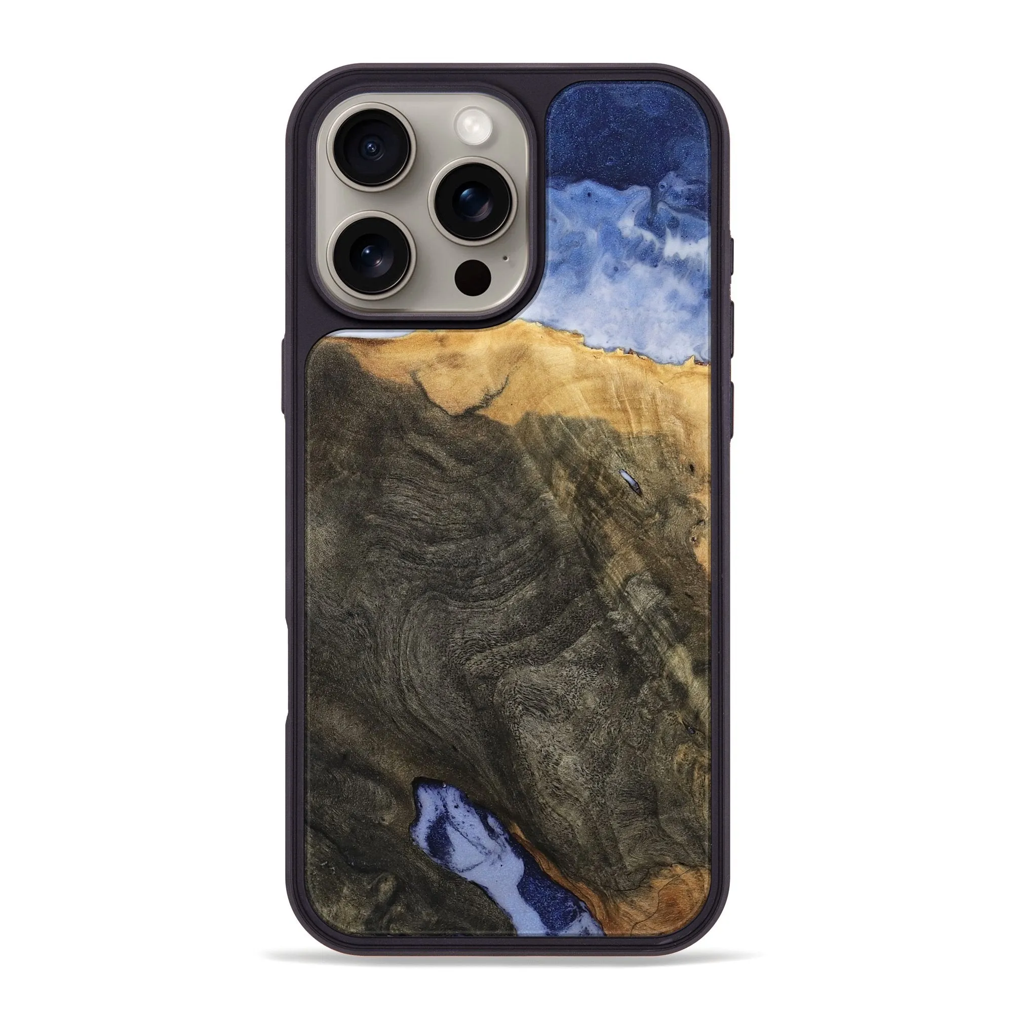 Iphone 16 Pro Max Wood Phone Case - Randy (Coastal, 779340) Anti Shock Screen Case Friendly