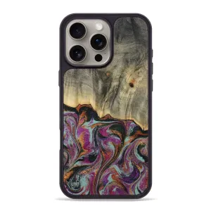 Drop Resistant Anti Finger Mark Iphone 16 Pro Max Wood Phone Case - Sally (Green, 781775)