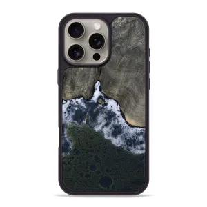 Iphone 16 Pro Max Wood Phone Case - Savion (Coastal, 781823) Shock Absorption
