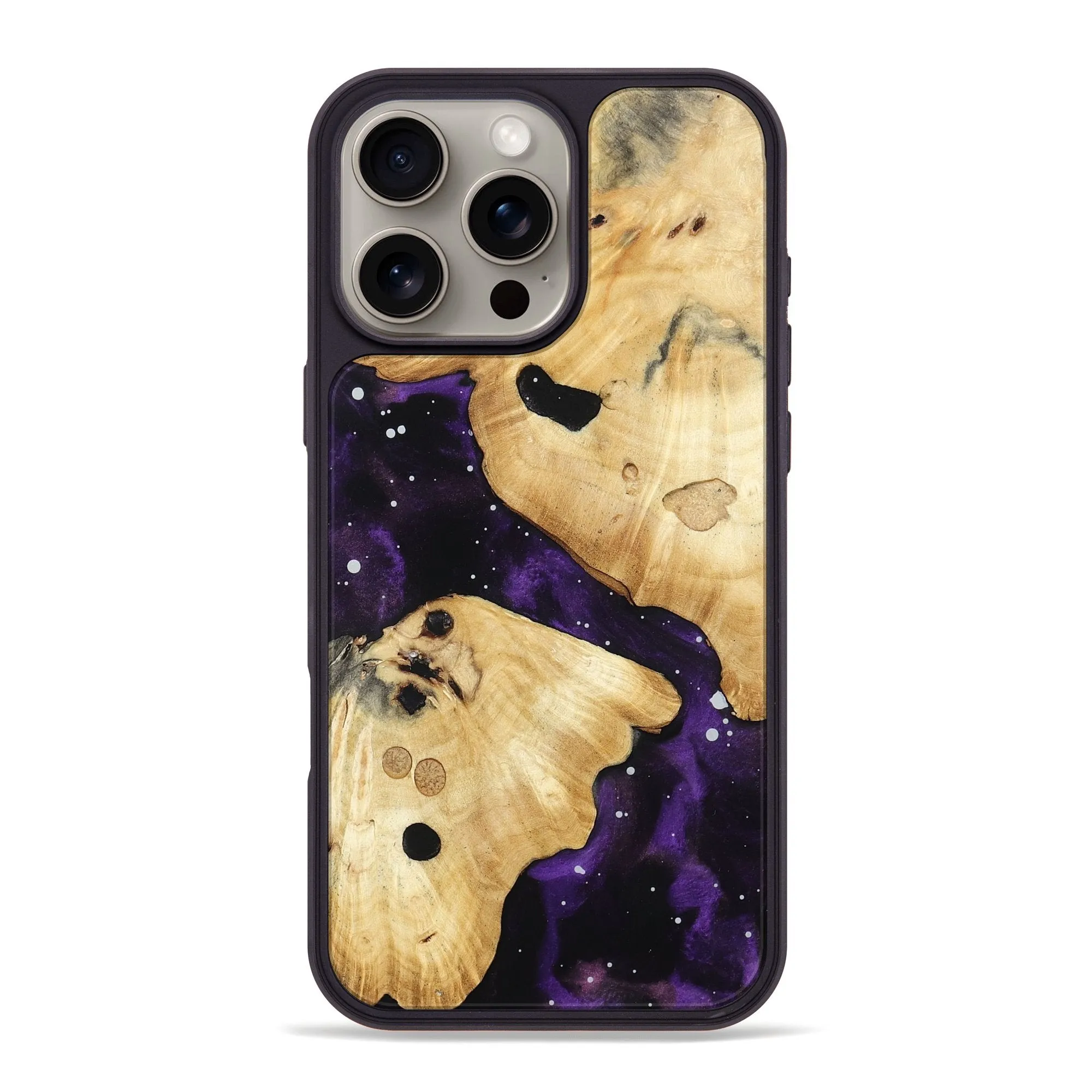Anti Reflection Coating Iphone 16 Pro Max Wood Phone Case - Shyanne (Cosmos, 781896)