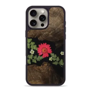 Iphone 16 Pro Max Wood Phone Case - Siobhan (Bloom, 781601) Anti Fingerprint Screen