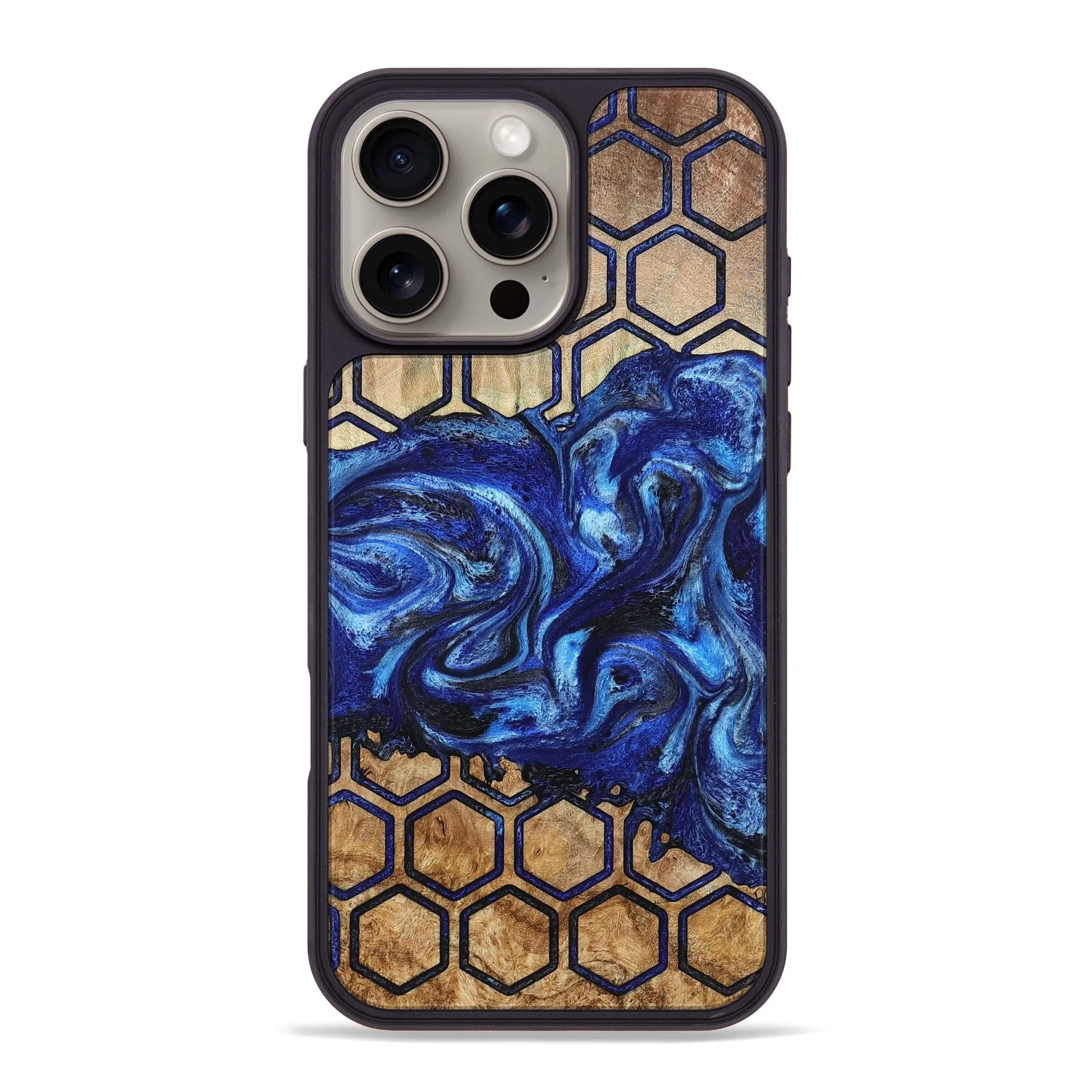 Shock Proof Film Iphone 16 Pro Max Wood Phone Case - Taliyah (Pattern, 776765)