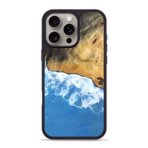 Shockproof Fingerprint Resistant Screen Iphone 16 Pro Max Wood Phone Case - Tierra (Coastal, 776620)