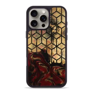 Iphone 16 Pro Max Wood Phone Case - Traci (Pattern, 778210) Scratch Protection Ultra Slim Protector