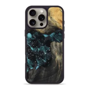 Iphone 16 Pro Max Wood Phone Case - Yahya (Cosmos, 781985) Slim Screen Protector