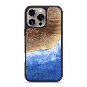 Iphone 16 Pro Max Wood Phone Case - Zain (Coastal, 777944) Scratch Resistant Coating Anti Finger Grease