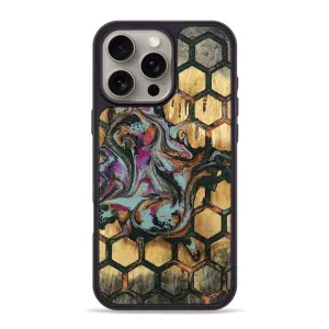 Shock Proof Film Iphone 16 Pro Max Wood Phone Case - Zola (Pattern, 781735)