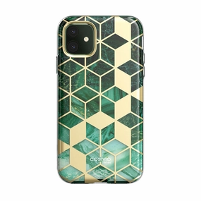 Anti Fingerprint Film Iphone 11 Cosmo Case-Marble Green