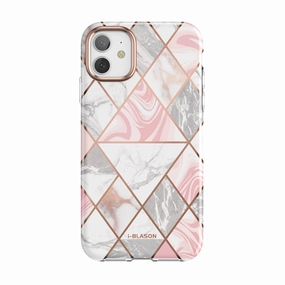 Iphone 11 Cosmo Lite Case-Marble Pink Protective Cover Scratch Proof