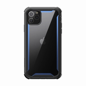 Iphone 11 Pro Ares Case-Blue Fingerprint Resistant Screen