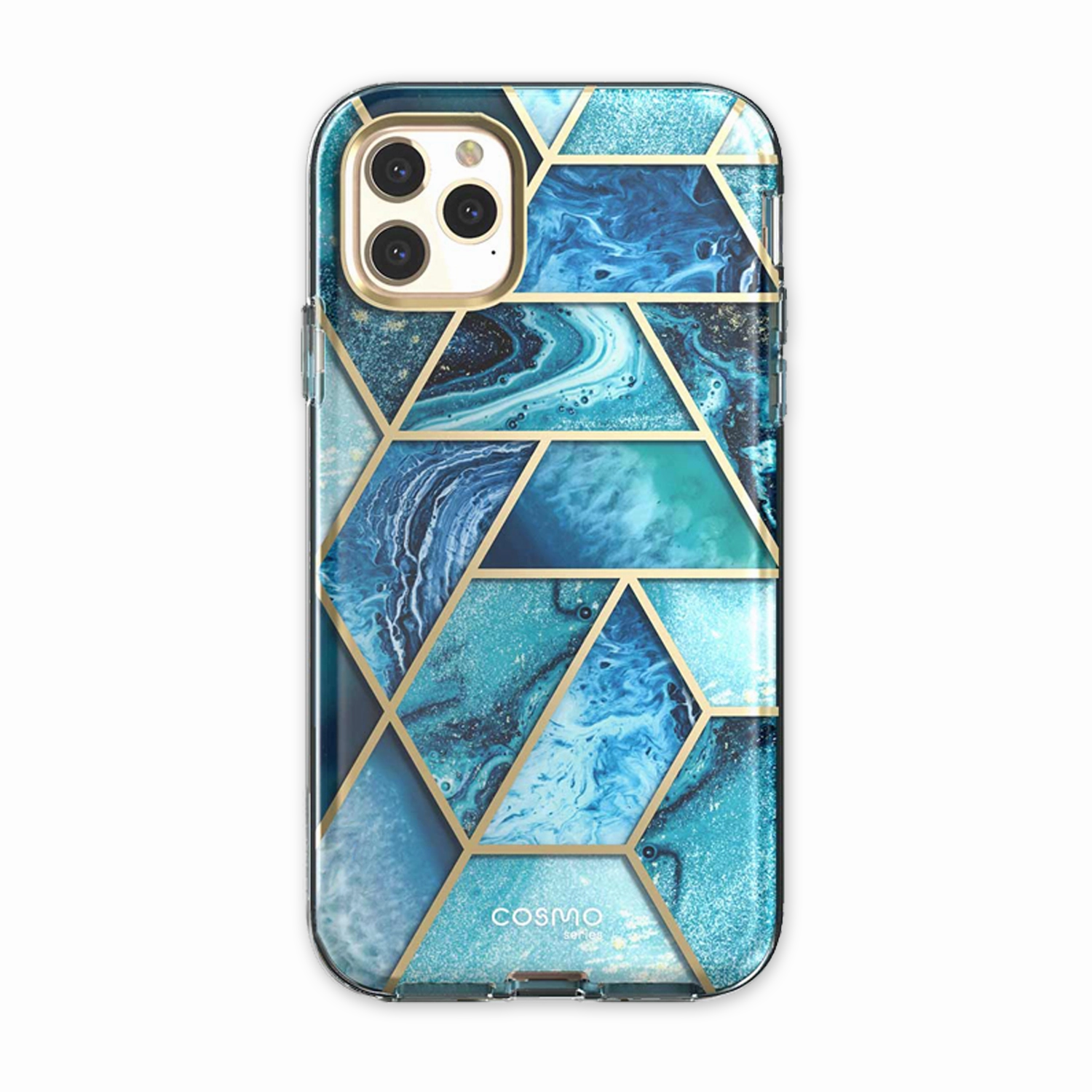 Scratch Proof Iphone 11 Pro Max Cosmo Case-Ocean Blue