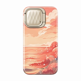 Self Healing Shock Guard Iphone 13 Cosmo Mag Case - Ocean Sunset