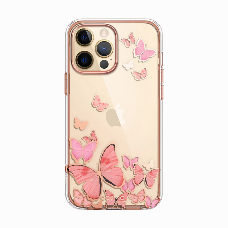 Crystal Clear Iphone 13 Pro Cosmo Case - Pinkfly