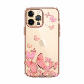 Crystal Clear Iphone 13 Pro Cosmo Case - Pinkfly