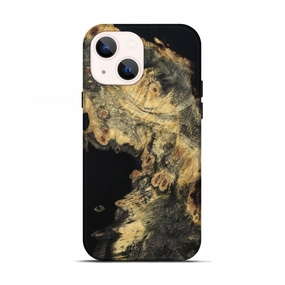 Iphone 13 Wood Live Edge Phone Case - Cleo (Wood Burl, 781465) Anti Yellowing Screen Anti Finger Grease Film