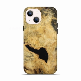 Anti Blue Light Crystal Clear Screen Iphone 13 Wood Live Edge Phone Case - Gust (Wood Burl, 773713)