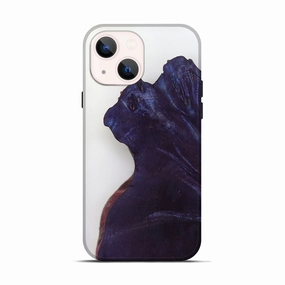Iphone 13 Wood Live Edge Phone Case - Harold (Clear, 779903) Slim Screen Protector