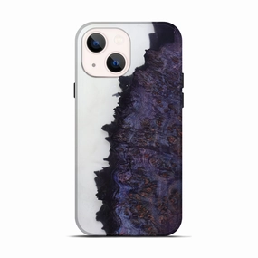 Iphone 13 Wood Live Edge Phone Case - Isabel (Clear, 779890) Privacy Screen