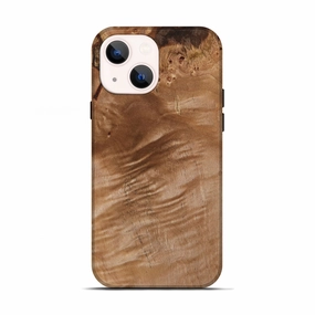 Anti Finger Oil Iphone 13 Wood Live Edge Phone Case - Jarvis (Wood Burl, 772511)