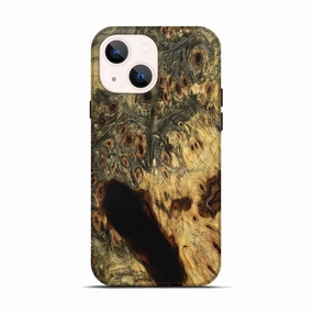 Reinforced Corners Anti Finger Oil Iphone 13 Wood Live Edge Phone Case - Judi (Wood Burl, 777816)