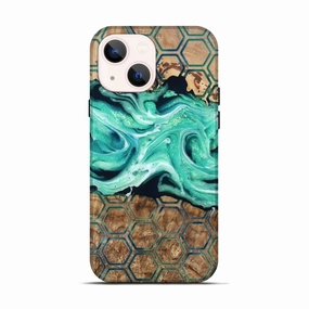 Iphone 13 Wood Live Edge Phone Case - Lauryn (Pattern, 781022) Shock Guard