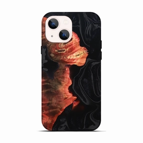 Iphone 13 Wood Live Edge Phone Case - Neal (Vapor, 781990) Anti Finger Smudge Film