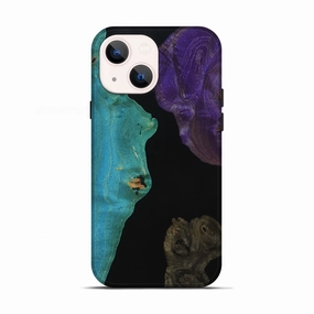 Iphone 13 Wood Live Edge Phone Case - Norman (Wood Burl, 777316) Anti Fingerprint Shield Drop Protection